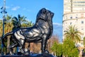 Lion Sculpture in Barcelona