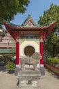 Chinese temple in Hong Kong, China Royalty Free Stock Photo