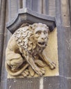 Lion sculpture closeup, Munich Germany Royalty Free Stock Photo