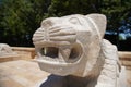 Lion sculpture located at the Road of Lions in Anitkabir, Ankara, Turkiye