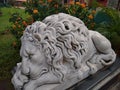 lion sculpture situated at Napier museum Trivandrum, Kerala