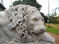lion sculpture situated at Napier museum Trivandrum, Kerala