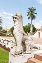 Lion sculpture Royalty Free Stock Photo