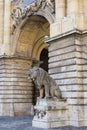 Lion sculpture - Budapest