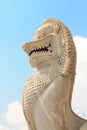 Lion Statue guardian singha Royalty Free Stock Photo