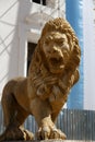 Lion statue from Leon cathedral