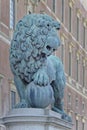 Lion statue stockholm