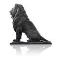 Lion Statue on White Royalty Free Stock Photo