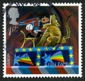 Lion Tamer UK Postage Stamp