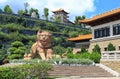 Lion of Temple in Taiwan Royalty Free Stock Photo