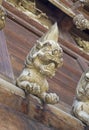 Lion Wood Carving