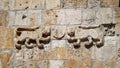 The Lion Gate entrance in Old Jerusalem, Israel