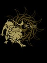 Lion zodiac sign