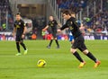 Lionel Messi in action