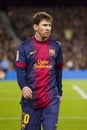 Lionel Messi of FC Barcelona Royalty Free Stock Photo