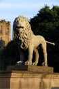 The Lions Bridge, Alnwick Castle Royalty Free Stock Photo