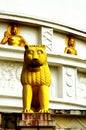 Lions at Dhauli Royalty Free Stock Photo