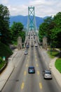 Lions Gate Bridge In Vancouver