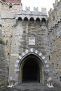 Entrance Passage, Castello D`Albertiis - Museo delle Culture del Mondo, Genoa, Italy.