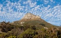 The Lions Head Mountain Cape Town Royalty Free Stock Photo