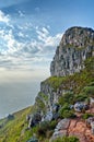 Lions head mountain peak Royalty Free Stock Photo