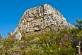 Lions head mountain peak Royalty Free Stock Photo