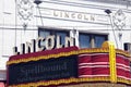 Lions Lincoln Theatre Royalty Free Stock Photo