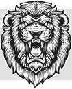 lions mascot logo 1 VECTOR ILLUSTRATION DOWNLOAD
