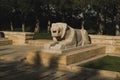 Lions road and lion statue in AnÃÂ±tkabir