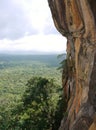 The lions rock (Sigiriya) in Sri Lanka Royalty Free Stock Photo