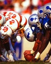 Lions vs. Buccaneers Royalty Free Stock Photo