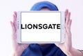 Lionsgate logo Royalty Free Stock Photo