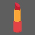 lip stick. Vector illustration decorative design Royalty Free Stock Photo