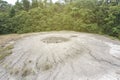 Lipad mud volcano in Tabin wildlife Royalty Free Stock Photo