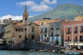 Lipari island in Tyrrhenian Sea, Sicily