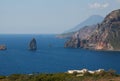 Lipari, Salina,Aeolian Islands,Italy Royalty Free Stock Photo