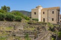 Lipari town on the island of Lipari, Sicily Royalty Free Stock Photo