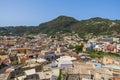 Lipari town on the island of Lipari, Sicily Royalty Free Stock Photo