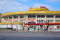 Central market building in Lipetsk city