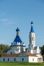 Lipetsk, Russia - August 10.2016. Church of St. Dmitry Solunsky in village Korobovka