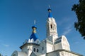 Lipetsk, Russia - August 10.2016. Church of St. Dmitry Solunsky in village Korobovka