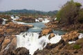 Liphi waterfall the great waterfall Royalty Free Stock Photo