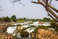 Liphi waterfall the great waterfall Royalty Free Stock Photo