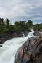 Liphi waterfall Royalty Free Stock Photo