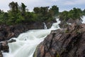 Liphi waterfall Royalty Free Stock Photo