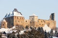 Lipnice nad Sazavou Castle in winter, Czech Republic