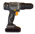 Battery Operated Drill Isolated On A Clear Background PNG