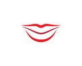 Lips logo template