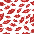 Lips pattern.