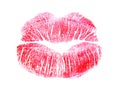 Lips print